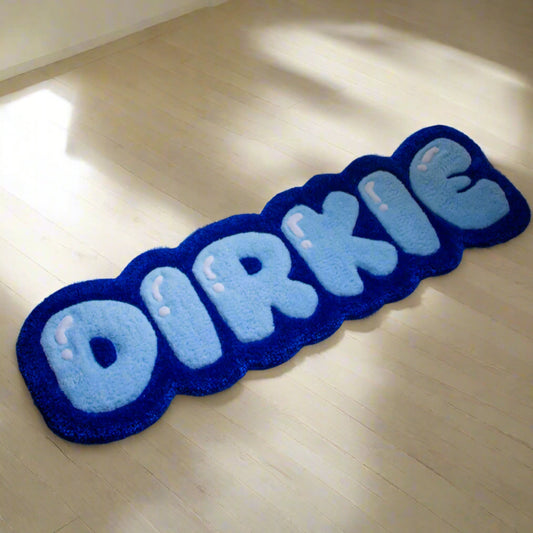 Personalized Tufted Rugs - Blue