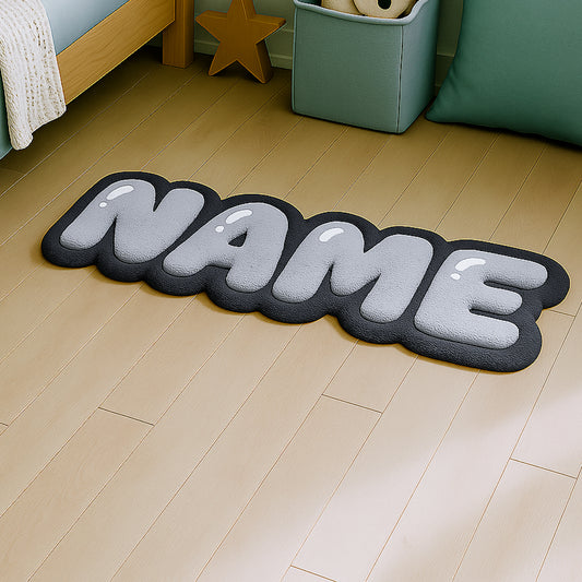 Personalized Tufted Rugs - Grey
