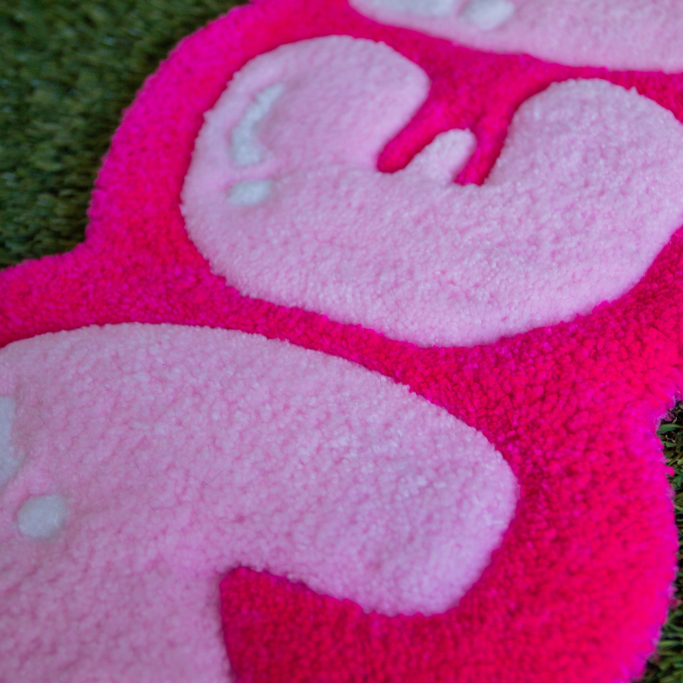 Personalized Tufted Rugs - Pink