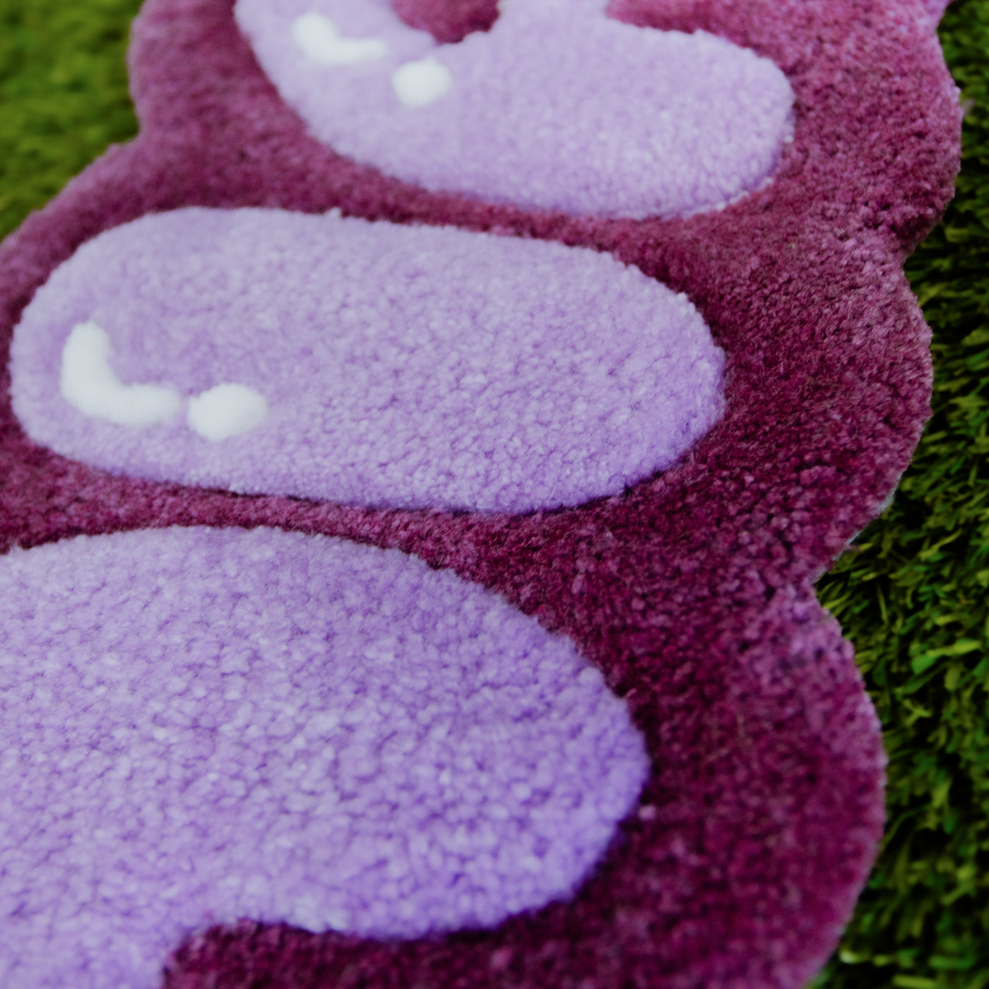 Personalized Tufted Rugs - Purple