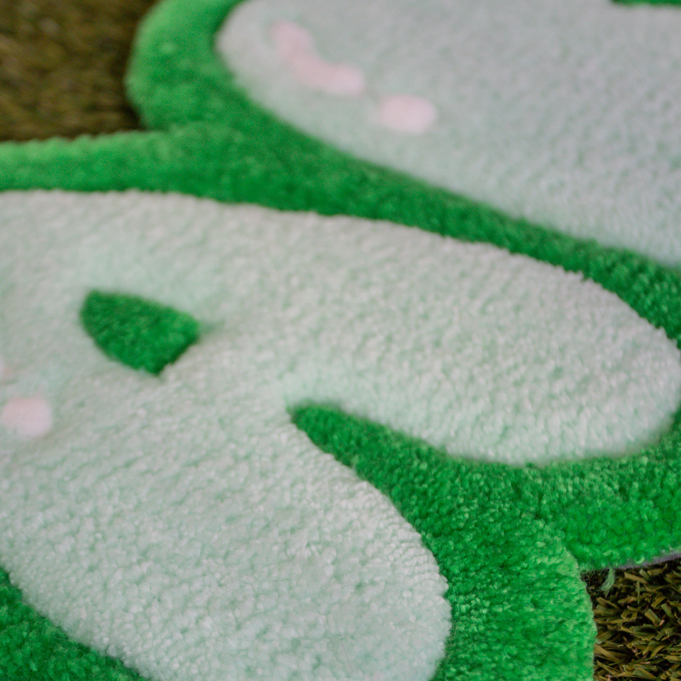 Personalized Tufted Rugs - Green