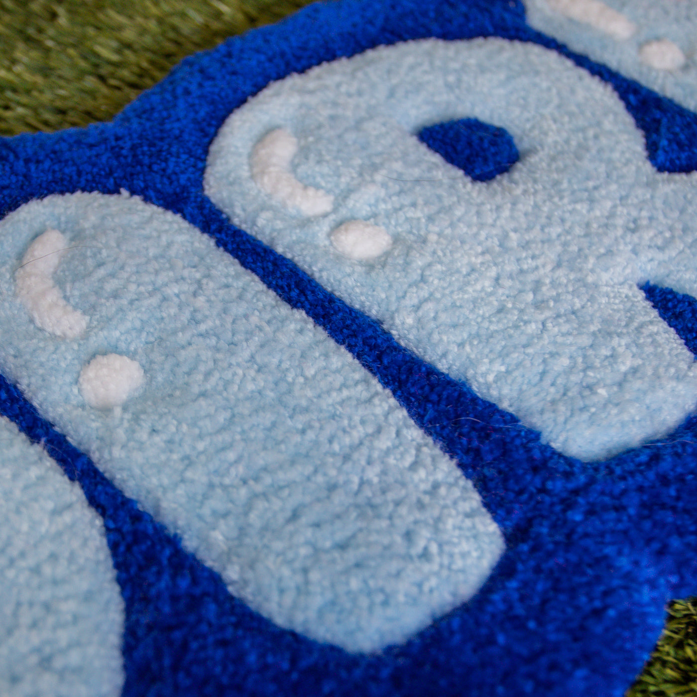 Personalized Tufted Rugs - Blue
