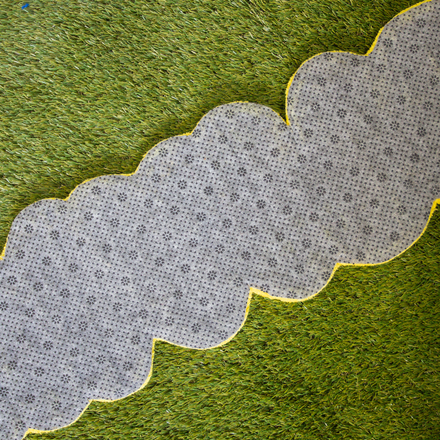 Personalized Tufted Rugs - Yellow