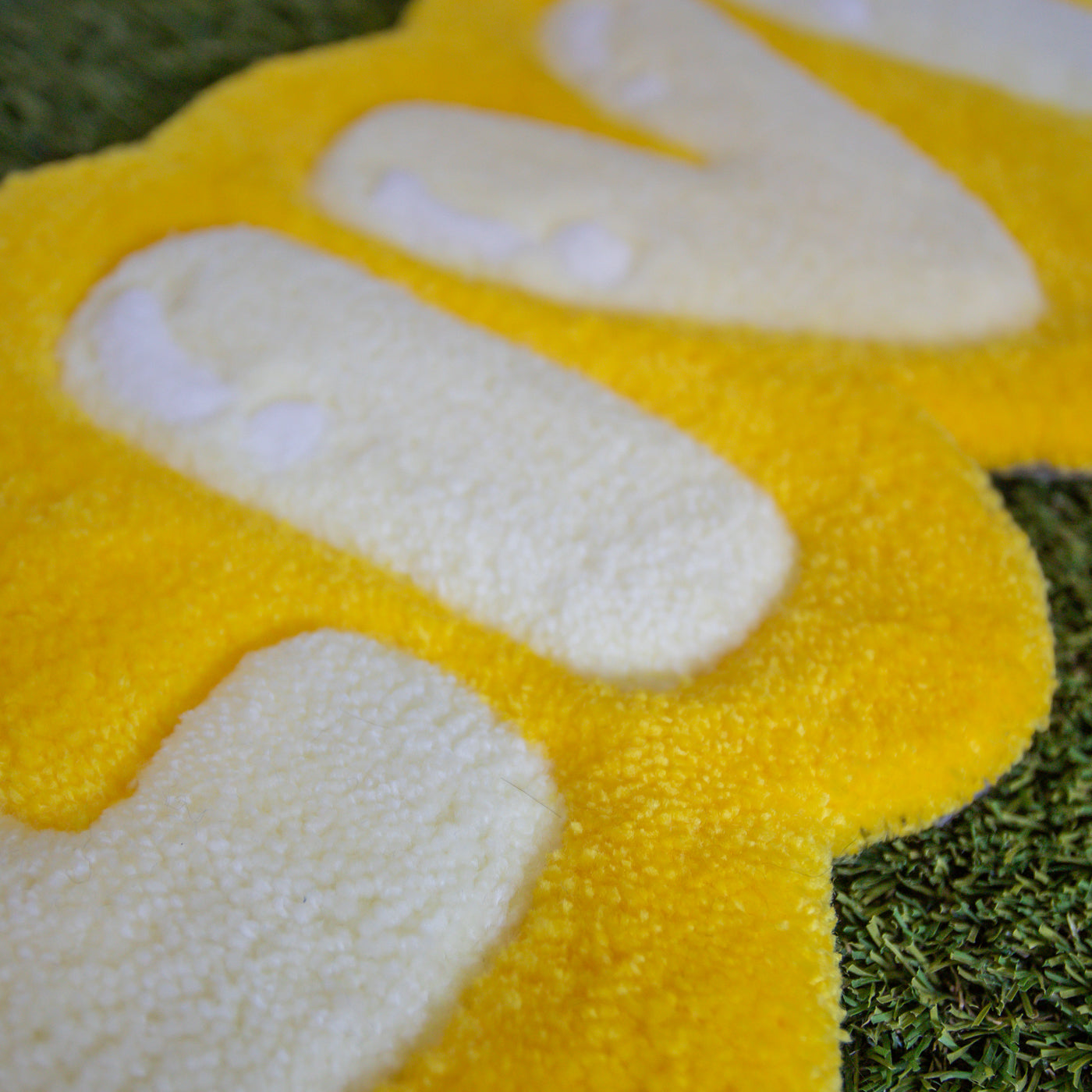 Personalized Tufted Rugs - Yellow
