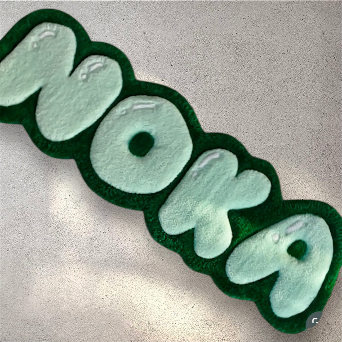 Personalized Tufted Rugs - Green