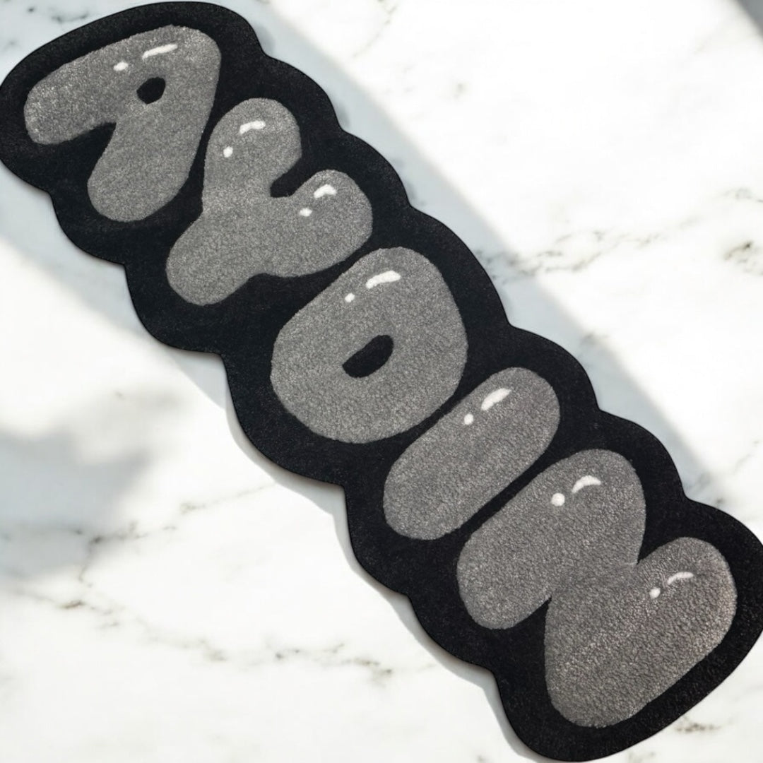 Personalized Tufted Rugs - Grey